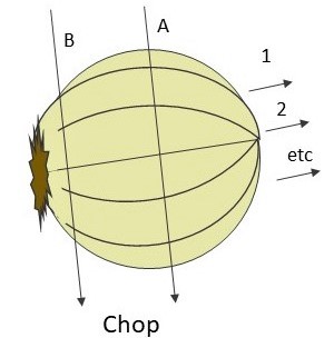how to chop an onion